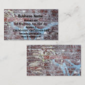 Graffiti Removal Service Pressure Washing Visitenkarte (Vorne/Hinten)