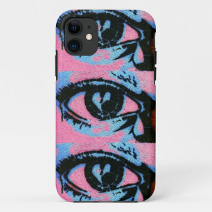 Graffiti Rosa blaues Auge iphone 6 Fall Case-Mate iPhone Hülle