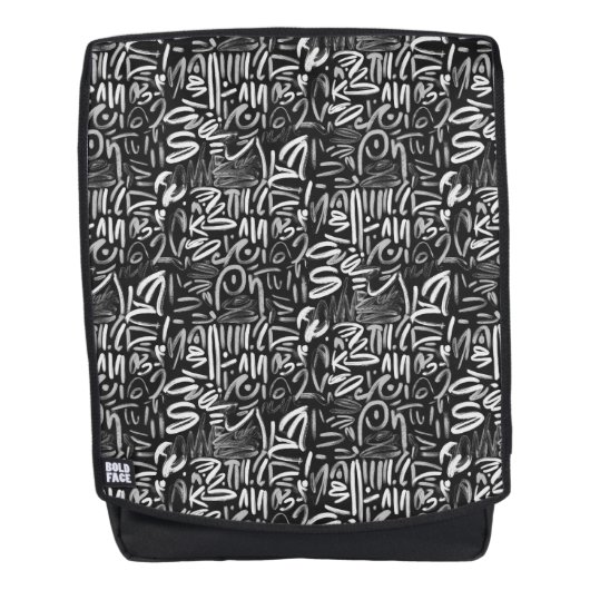 Graffiti Rucksack (Vorderseite)