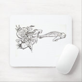 Graffiti-Satelitte Mousepad (Mit Mouse)