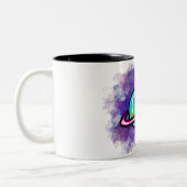 Graffiti Saturn Tasse (Links)