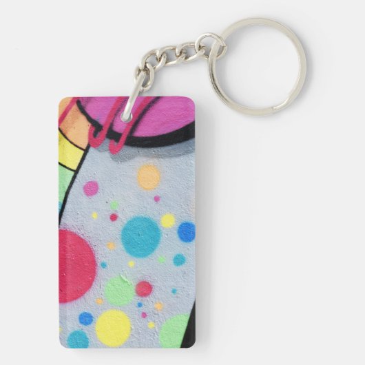 Graffiti Schlüsselanhänger (Rückseite)