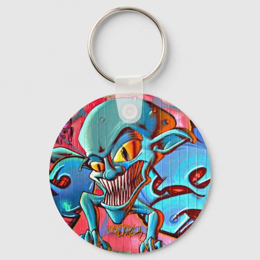 Graffiti Schlüsselanhänger (Vorderseite)