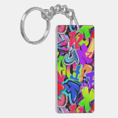 Graffiti Schlüsselanhänger (Vorderseite links)