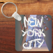 Graffiti-Schlüsselanhänger in New York Schlüsselanhänger (Vorderseite)