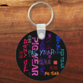 Graffiti-Schlüsselanhänger mit Wiederholung des Sc Schlüsselanhänger (Vorderseite)