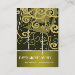 Graffiti-Schmutz-Netz-Designer-Medienberater Visitenkarte