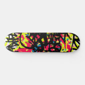 Graffiti Scribbles Skateboard (Horizontal)