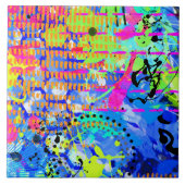 Graffiti Sea 2 Fliese (Vorderseite)