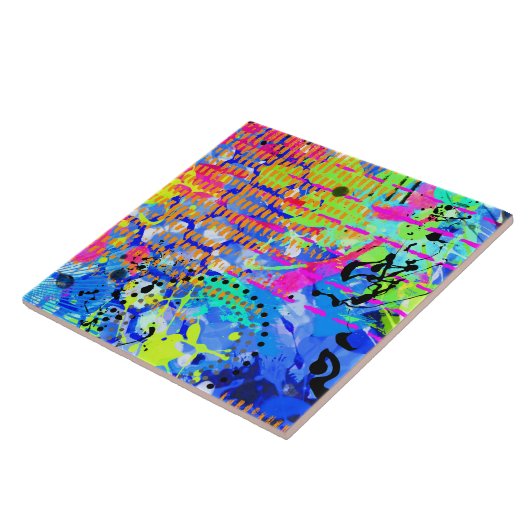 Graffiti Sea 2 Fliese (Seite)