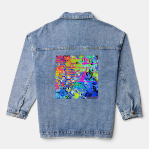 Graffiti Sea 2 Jeansjacke