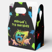 Graffiti Sechs Sieben Geburtstagsgeschenkbox Geschenkschachtel (Geöffnet)