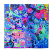 Graffiti-See 1 Fliese (Vorderseite)