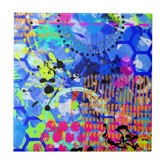 Graffiti-See 3 Fliese (Vorderseite)