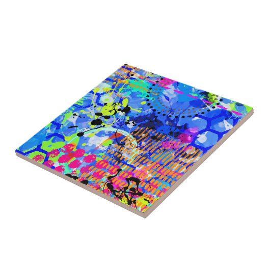 Graffiti-See 3 Fliese (Seite)