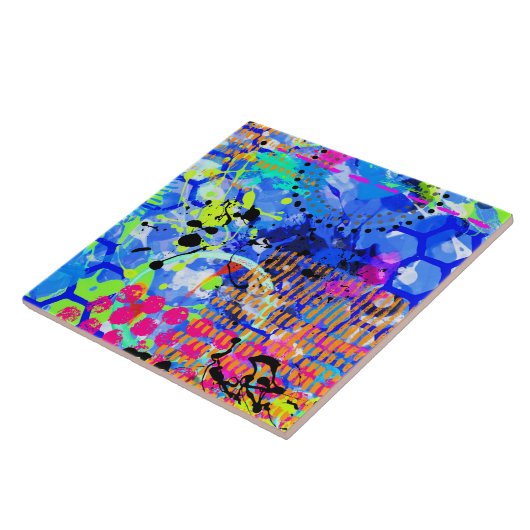 Graffiti-See 3 Fliese (Seite)