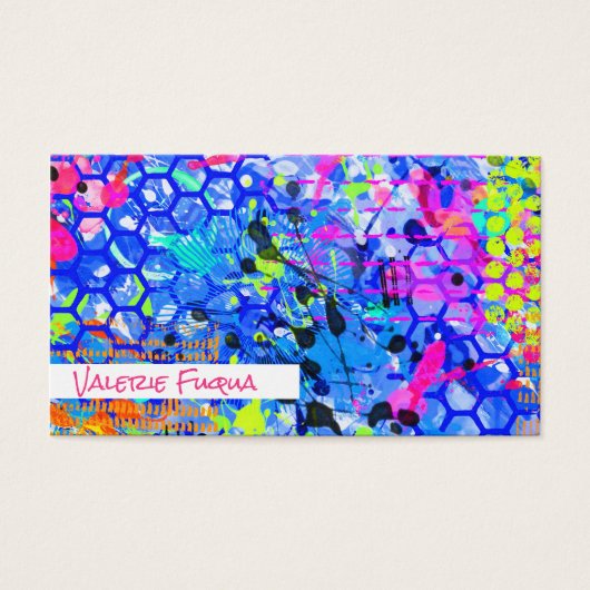 Graffiti-See Abstrakt Personalisiert (Vorderseite)