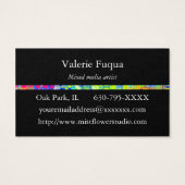 Graffiti-See Abstrakt Personalisiert (Rückseite)