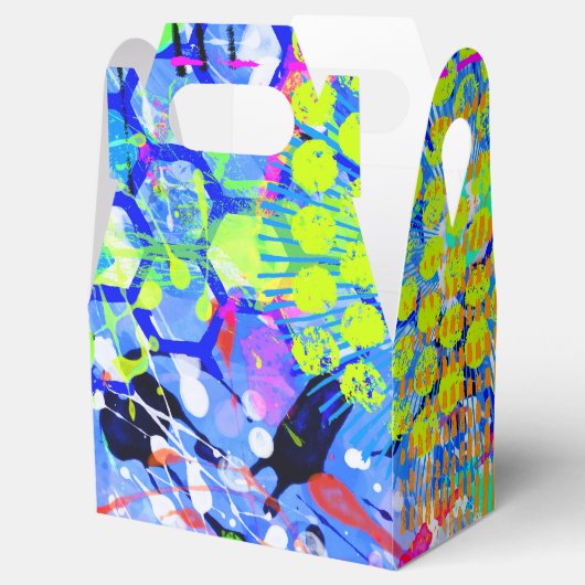 Graffiti-See Geschenkschachtel (Geöffnet)