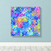 Graffiti-See Leinwanddruck (Insitu (Holzboden))