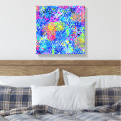 Graffiti-See Leinwanddruck (Insitu (Schlafzimmer))