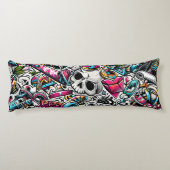 Graffiti Seitenschläferkissen (Rückseite)