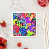 Graffiti Serviette (Beispiel)