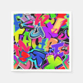 Graffiti Serviette (Vorderseite)