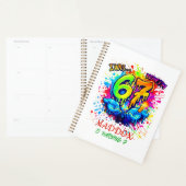 Graffiti Six Seven Birthday Party Trend Notepads Planer (Anzeige)