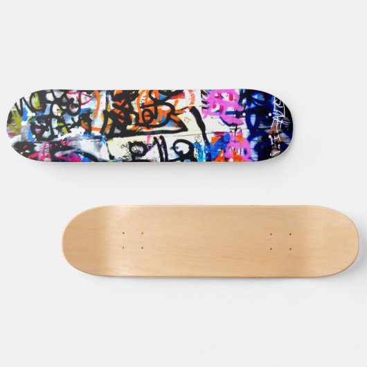 Graffiti-Skate-Brett Skateboard (Horizontal)