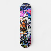 Graffiti-Skate-Brett Skateboard (Vorderseite)