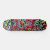 Graffiti-Skate-Brett Skateboard (Horizontal)