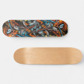 Graffiti-Skate Skateboard (Horizontal)