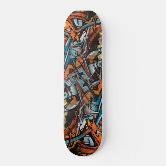 Graffiti-Skate Skateboard (Vorderseite)