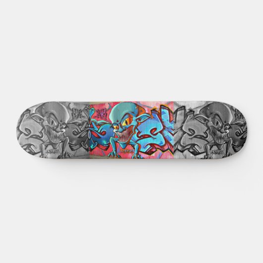 Graffiti Skateboard (Horizontal)