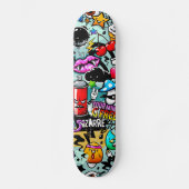 Graffiti Skateboard (Vorderseite)