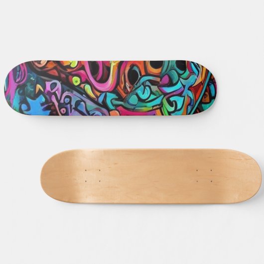 Graffiti Skateboard (Horizontal)