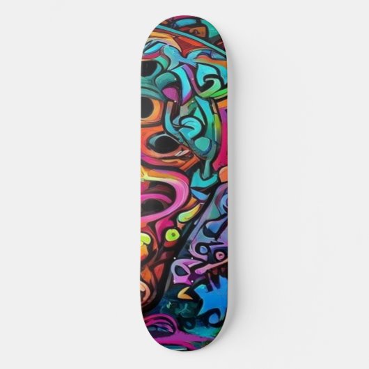 Graffiti Skateboard (Vorderseite)