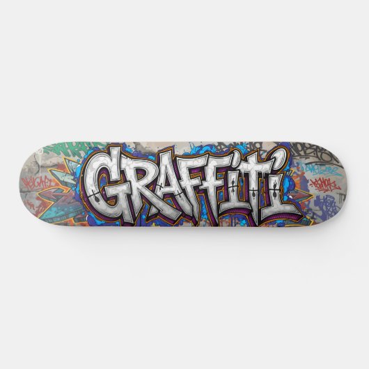 Graffiti Skateboard (Horizontal)