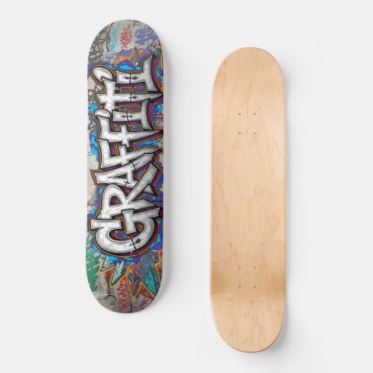 Graffiti Skateboard (Vorderseite)