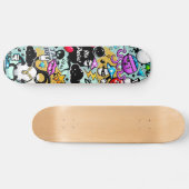 Graffiti Skateboard (Horizontal)