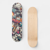 Graffiti Skateboard (Vorderseite)