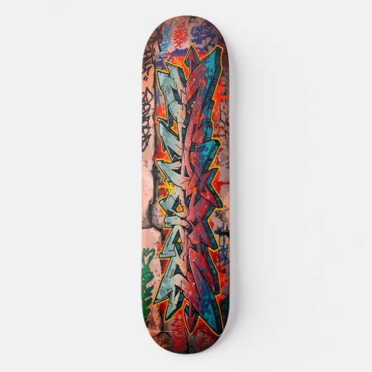 Graffiti Skateboard (Vorderseite)