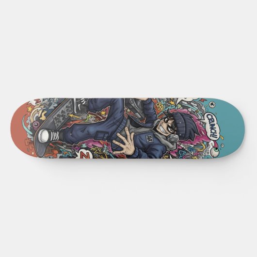 Graffiti Skateboard (Horizontal)
