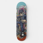 Graffiti Skateboard (Vorderseite)