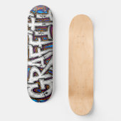 Graffiti Skateboard (Vorderseite)