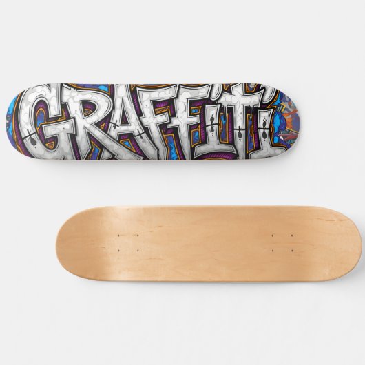 Graffiti Skateboard (Horizontal)