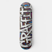 Graffiti Skateboard (Vorderseite)