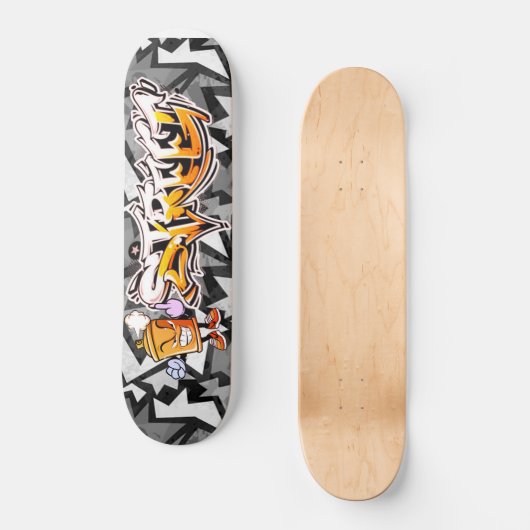 Graffiti Skateboard (Vorderseite)