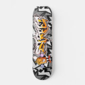 Graffiti Skateboard (Vorderseite)